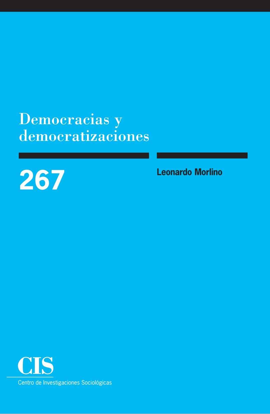 Democracias y democratizaciones Philosophy