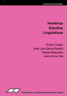 Homérica : estudios lingüísticos book