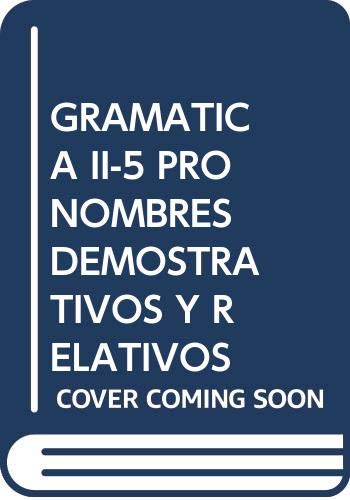 Los pronombres demostrativos y relativos Books