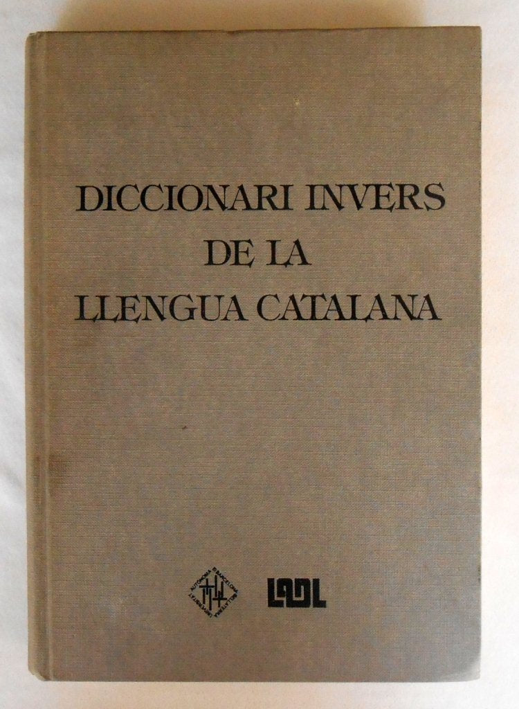 Diccionari invers de la llengua catalana book