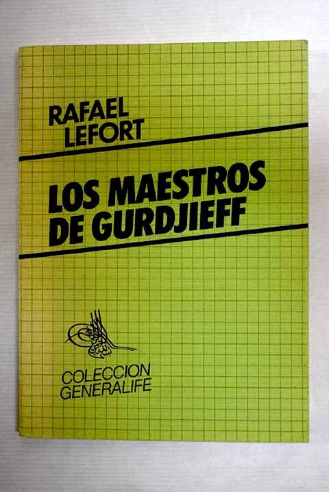 Los maestros de Gurdjieff book