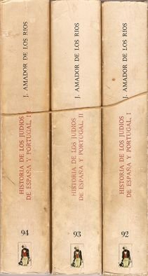 Historia de los judios de España yportugal book