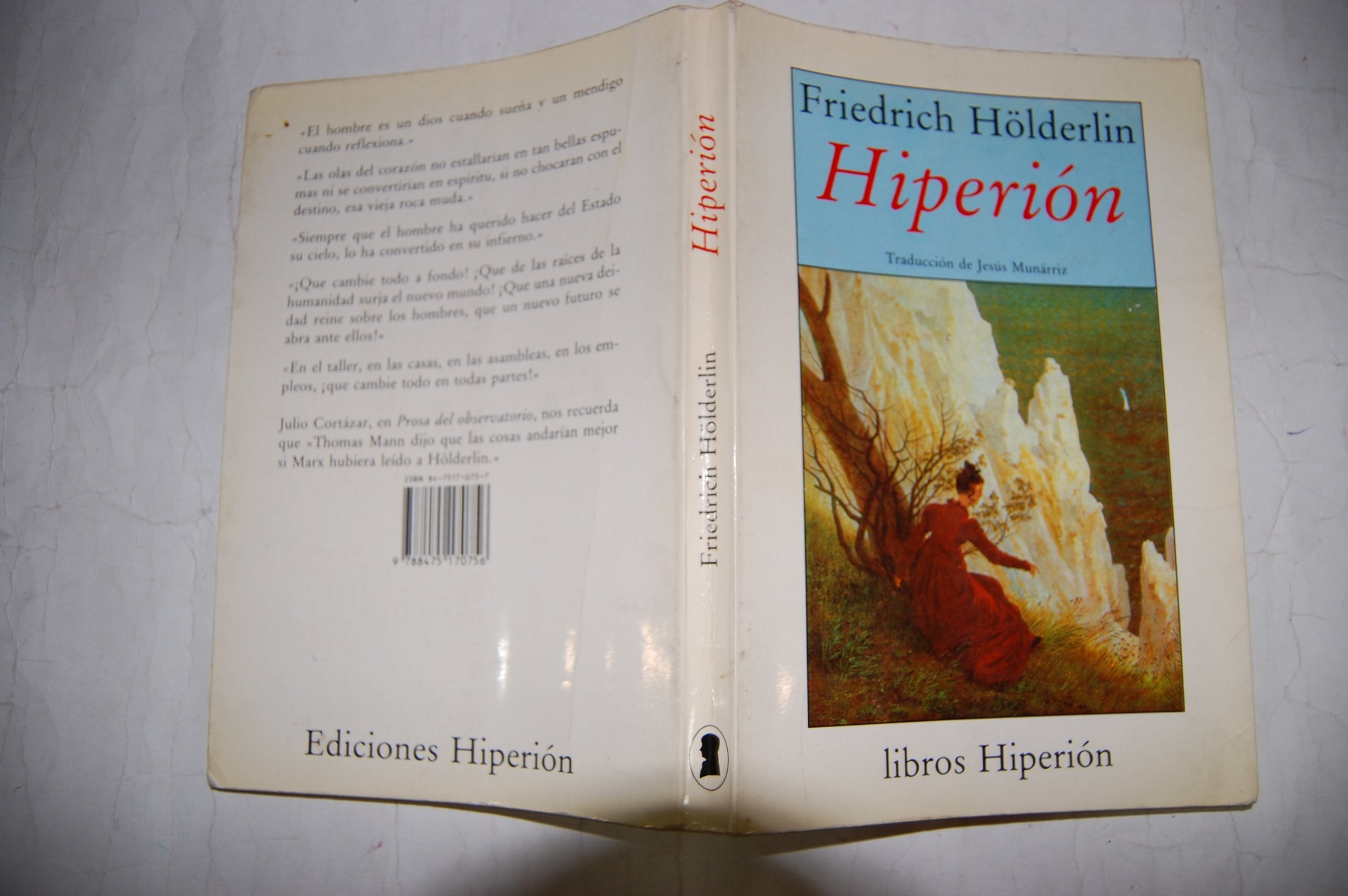 Hiperión o El eremita en Grecia : novela (Libros Hiperión, Band 1) Contemporary literature