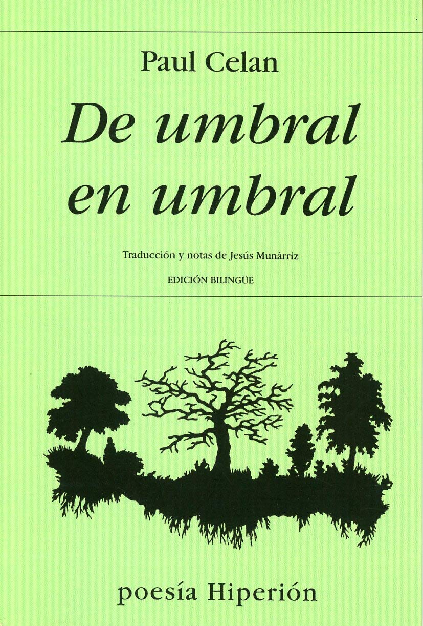 De umbral en umbral : poemas (Poesía Hiperión, Band 85) Contemporary literature