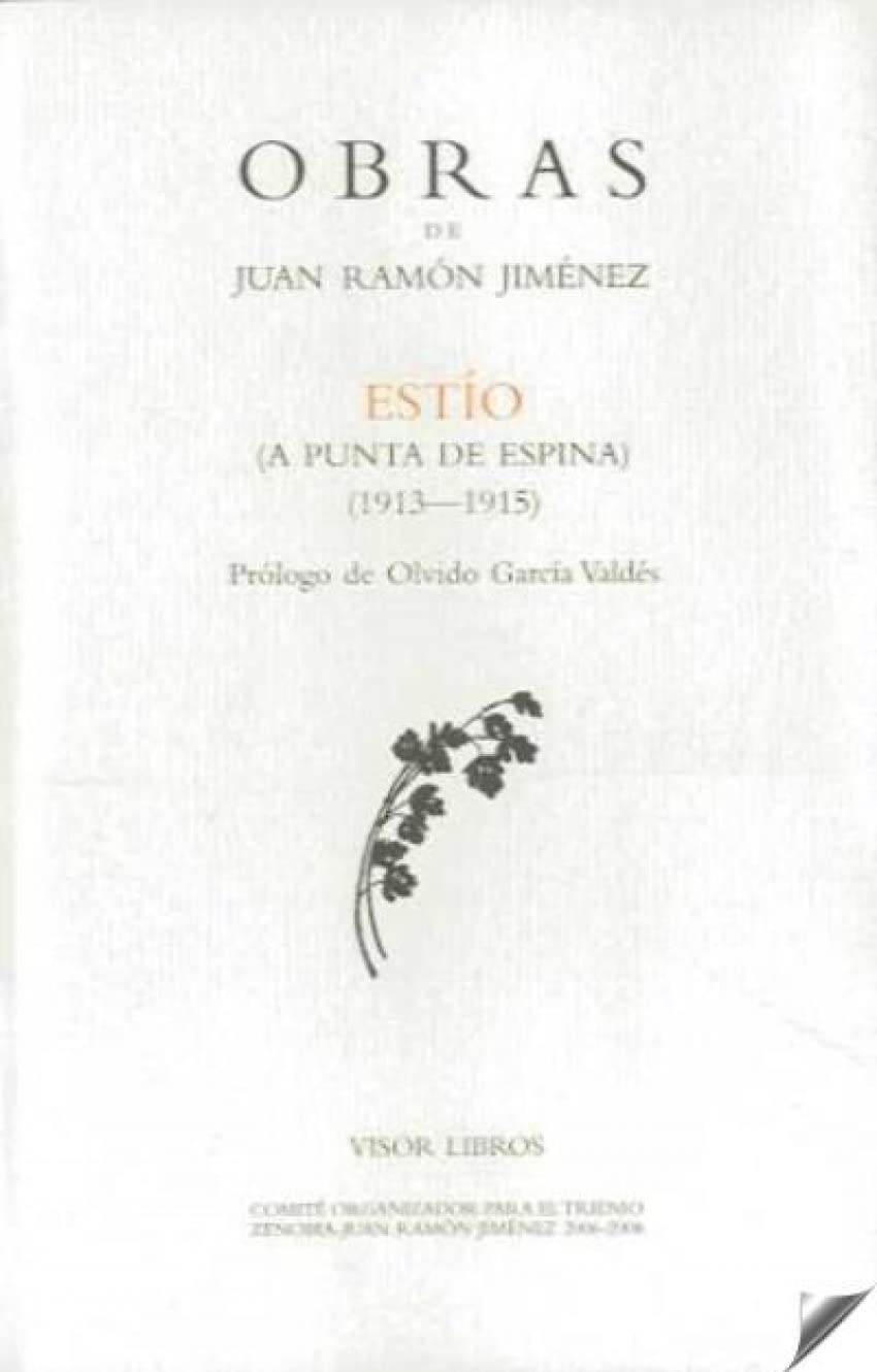 Estío : (a punta de espina) (1913-1915) Non-fiction