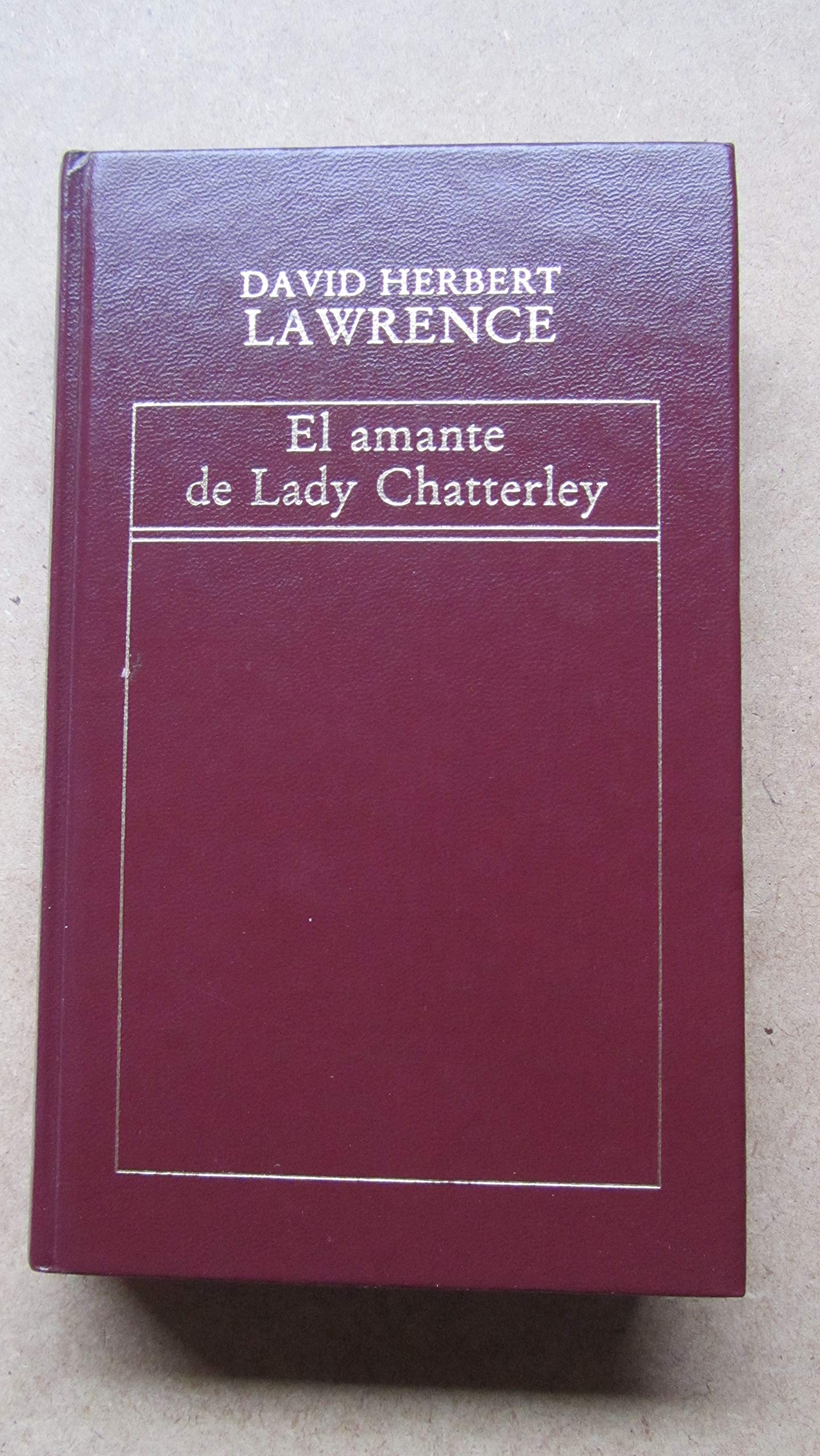 EL AMANTE DE LADY CHATTERLEY Books