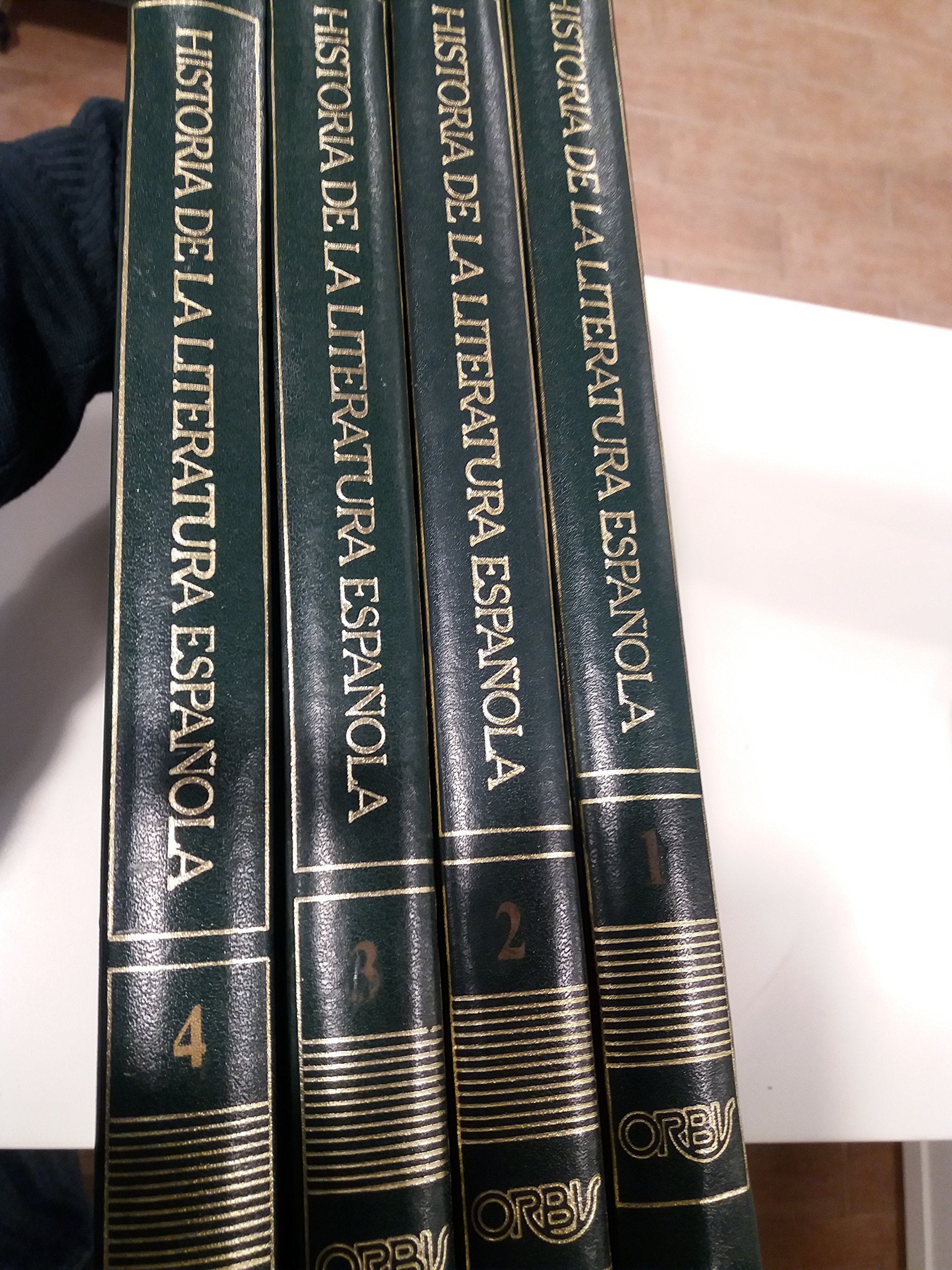 Historia De La Literatura . 5 volumes book