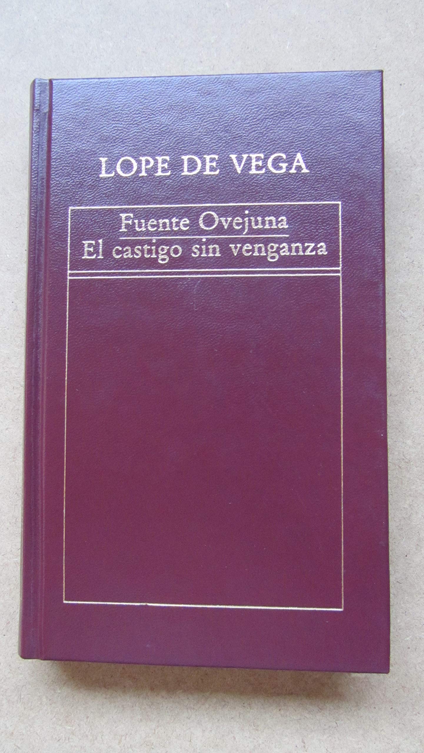 Fuenteovejuna; El castigo sin venganza book