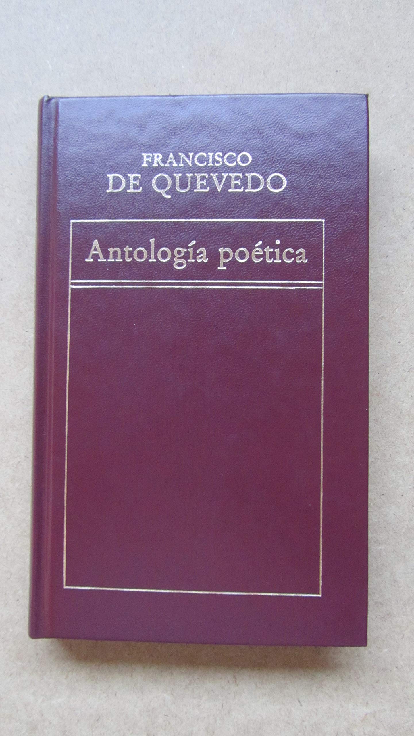 Antología poética book