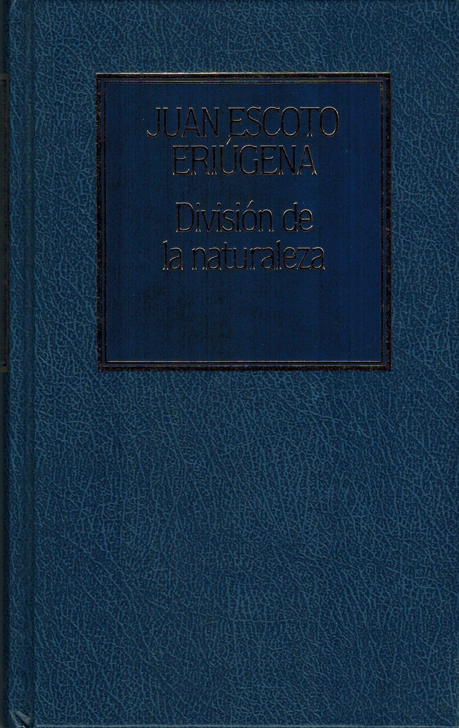 Division de la naturaleza (periphyseon) book