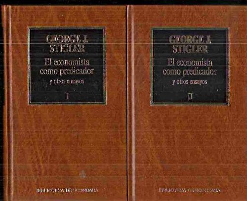 El economista como predicador y otros ensayos, Tomo I book