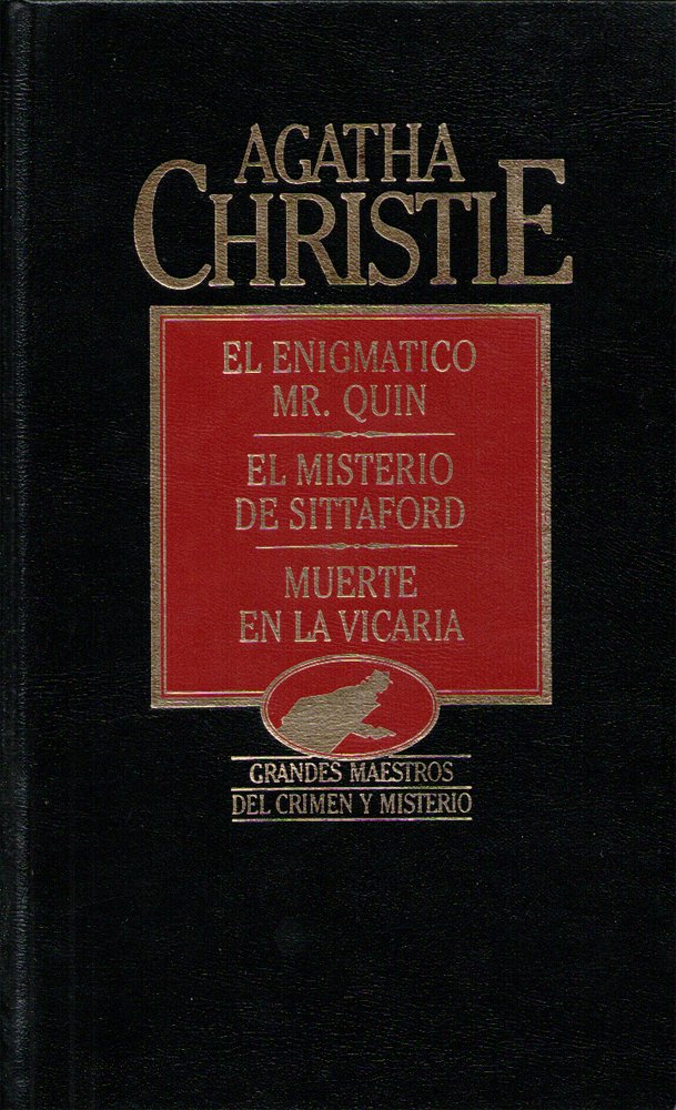El enigmático Mr. Quin ; El misterio de Sittaford ; Muerte en la vicaría Books