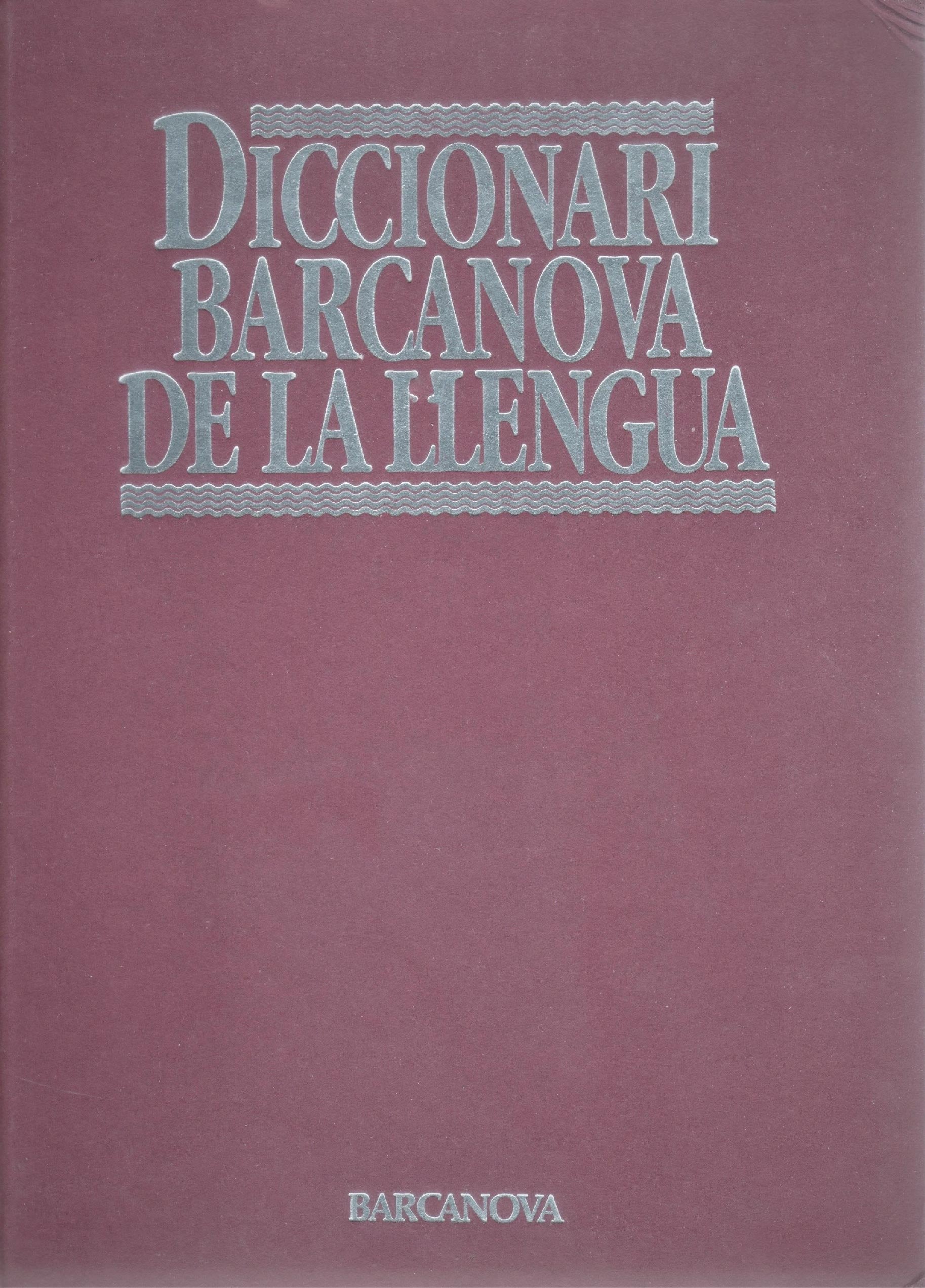 Diccionari Barcanova de la llengua Books