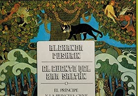 Cuento de zar Saltan o el príncipe y la princesa cisne book
