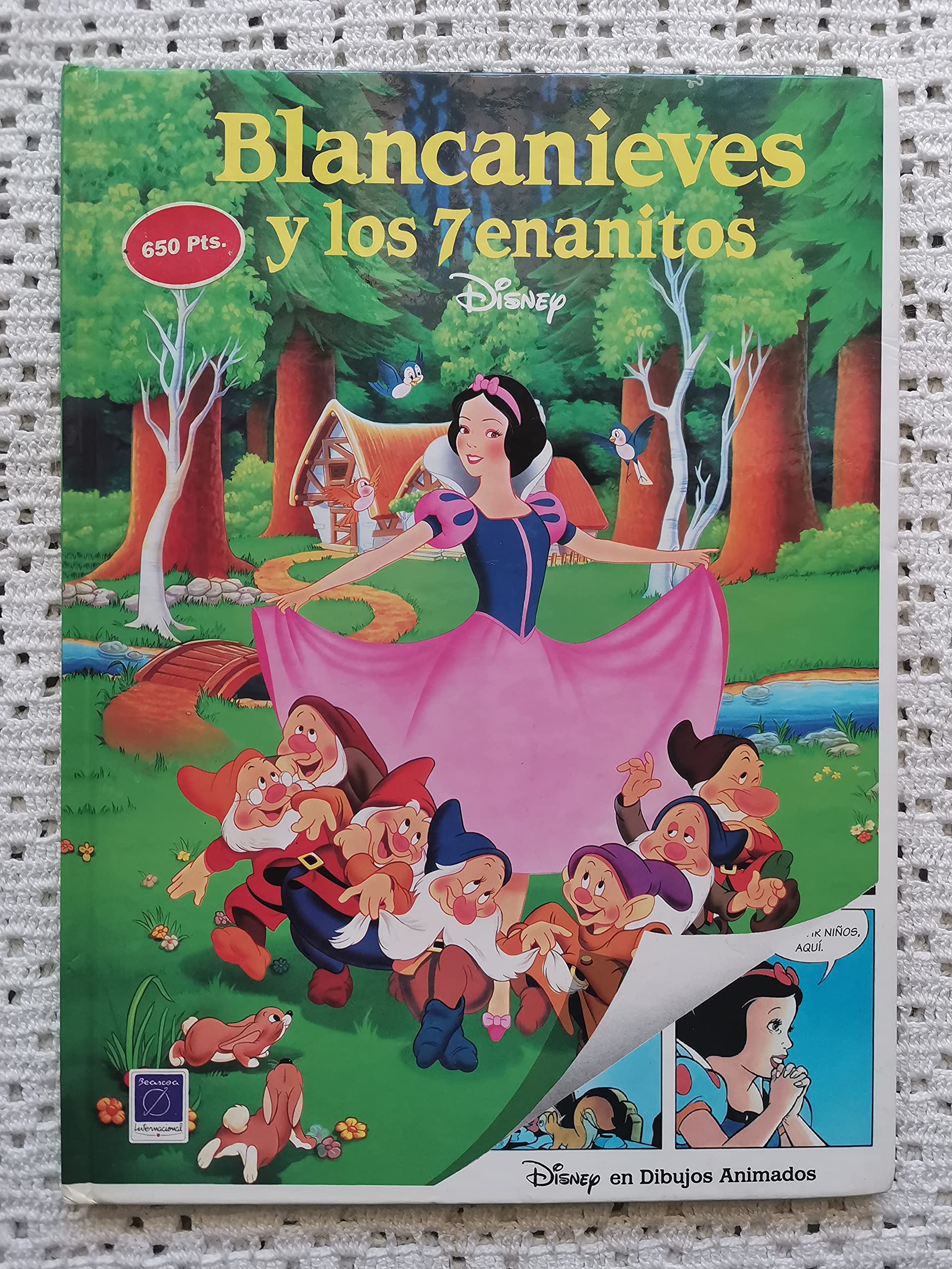 Blancanieves y los 7 enanitos book