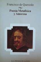 Poesia metafisica y amorosa book