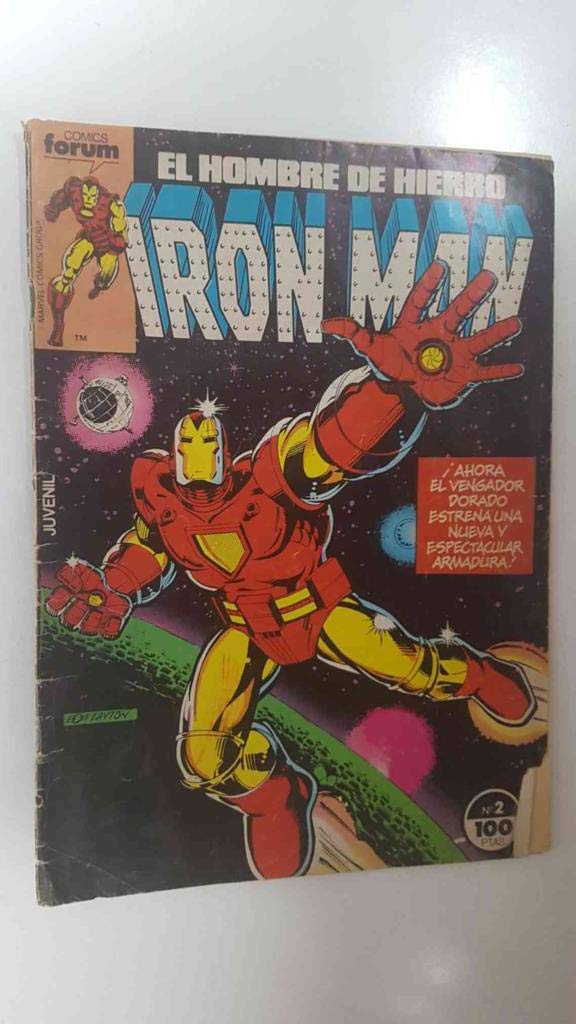 Irom Man, el hombre de hierro book