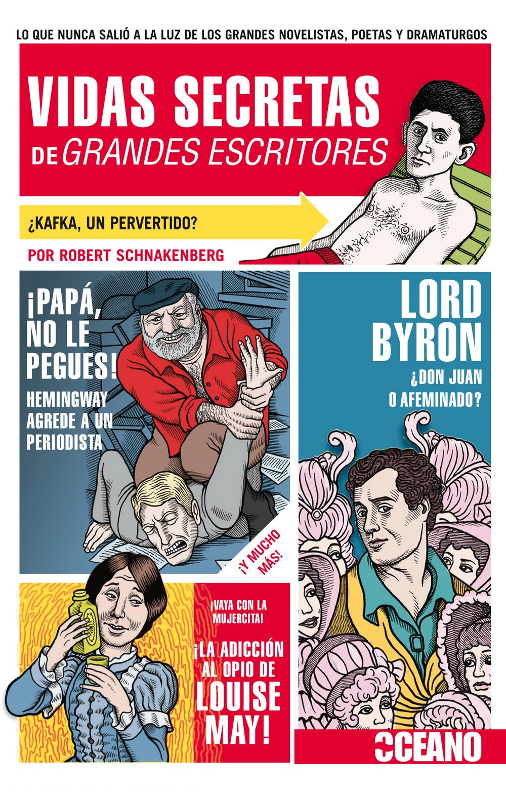 Vidas secretas de grandes escritores Art & Literature
