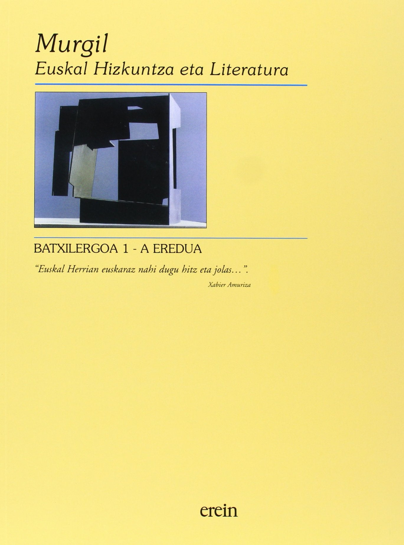 Murgil Batxilergoa 1 book
