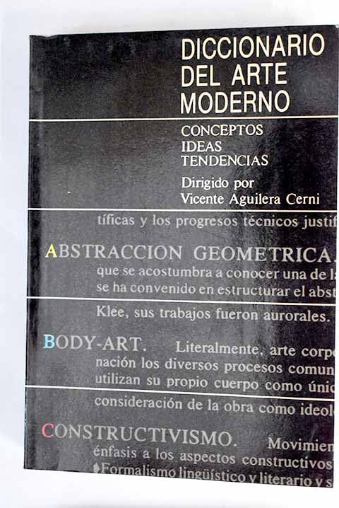 Diccionario del arte moderno: conceptos, ideas, tendencias book