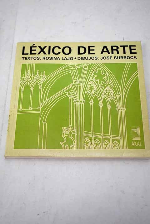 Lexico de arte book