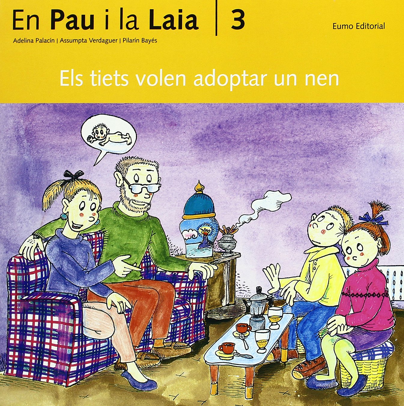 3. Els tiets volen adoptar un nen (En Pau i la Laia) book