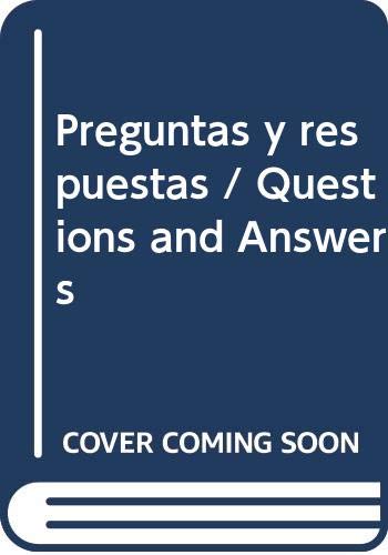 Preguntas y respuestas / Questions and Answers Novels & Short Stories