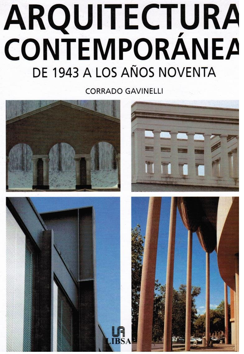 Arquitectura Contemporanea de 1943 a Los 90' book
