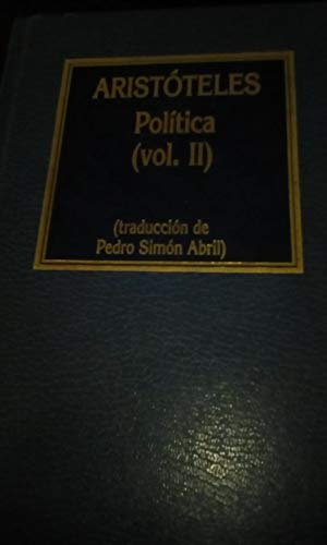 Politica (2 vols.) Books