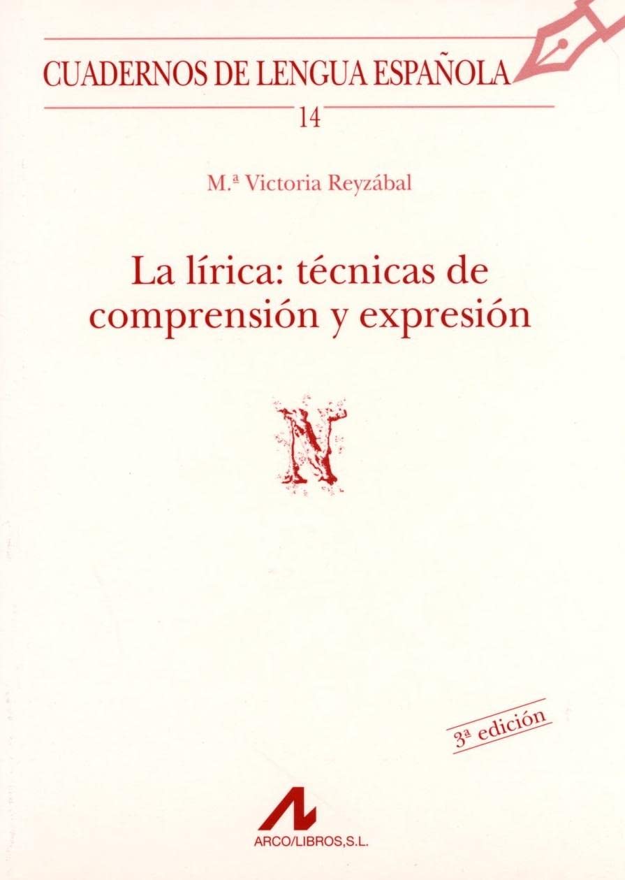 La lírica: técnicas de comprensión y expresión (N) book