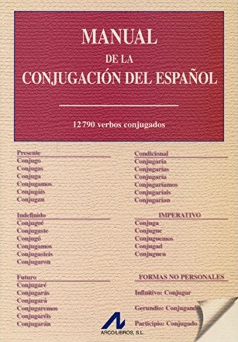 Manual de la conjugación del español Foreign Languages ​​& Dictionaries