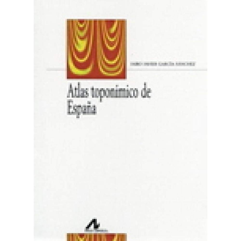 Atlas toponímico de España Social Sciences