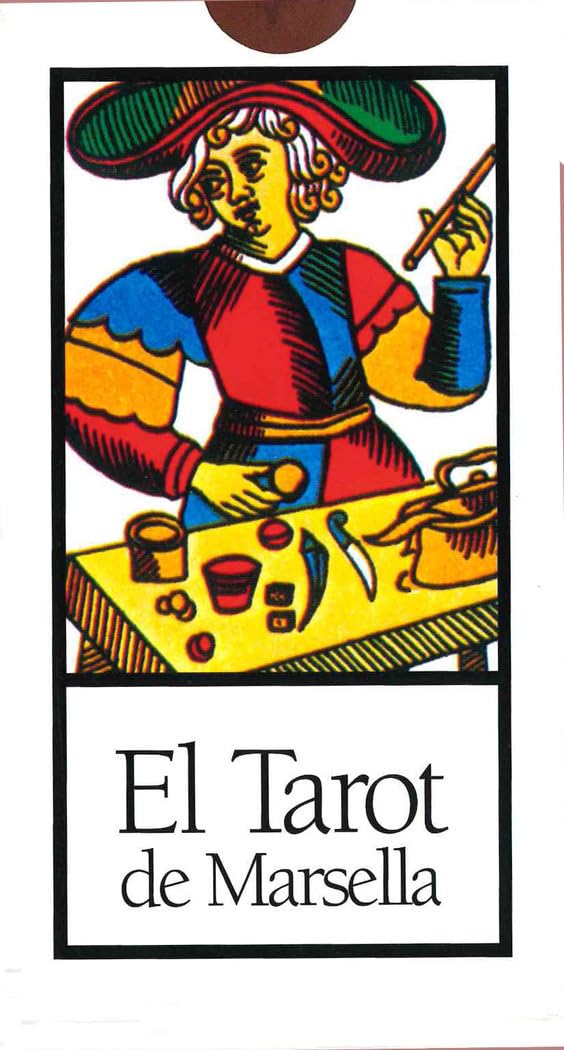 Cartas del Tarot de Marsella y manual explicativo book