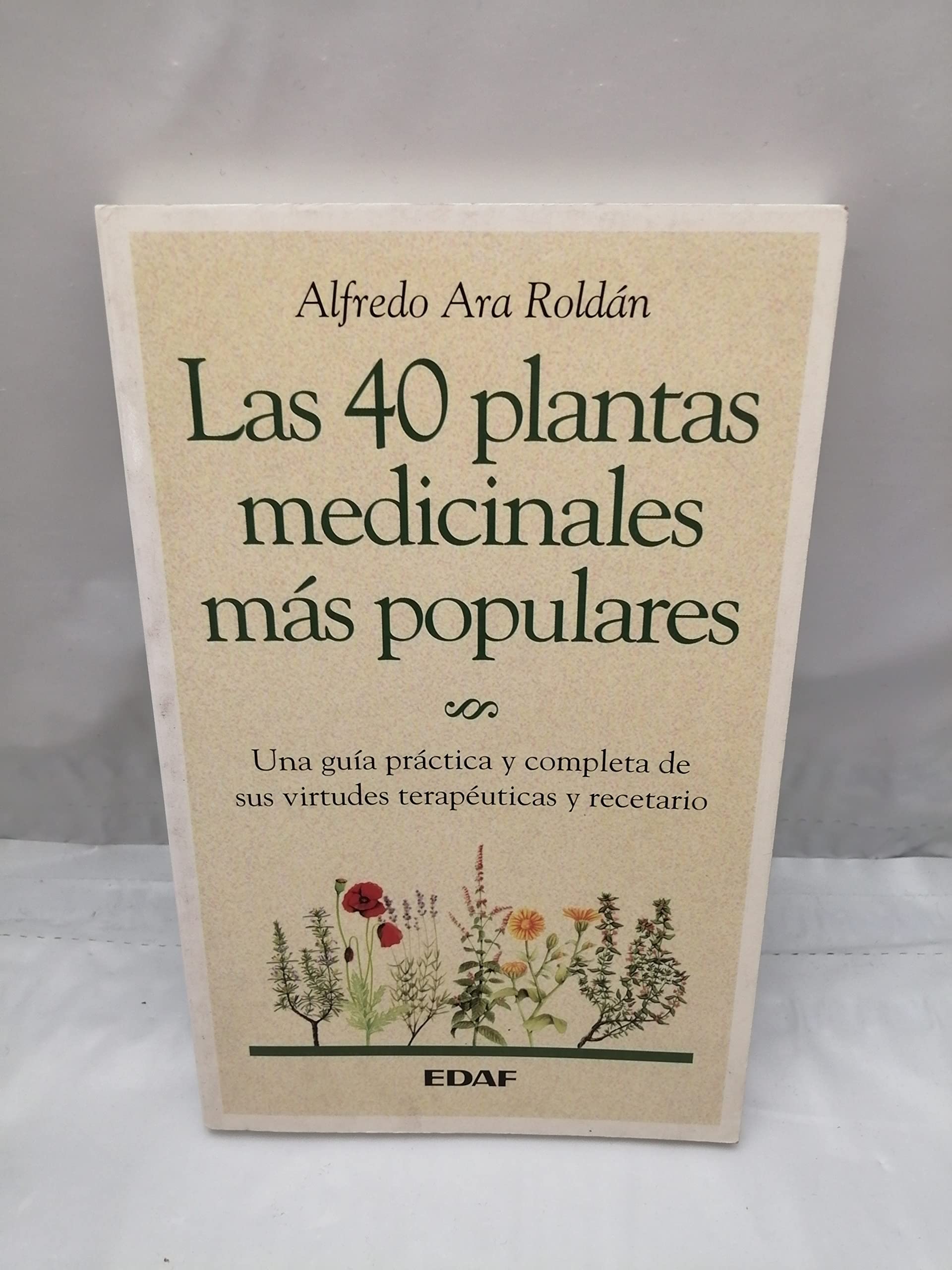 Las 40 plantas medicinales más populares: Una guía práctica y completa de sus virtudes terapéuticas y recetario book