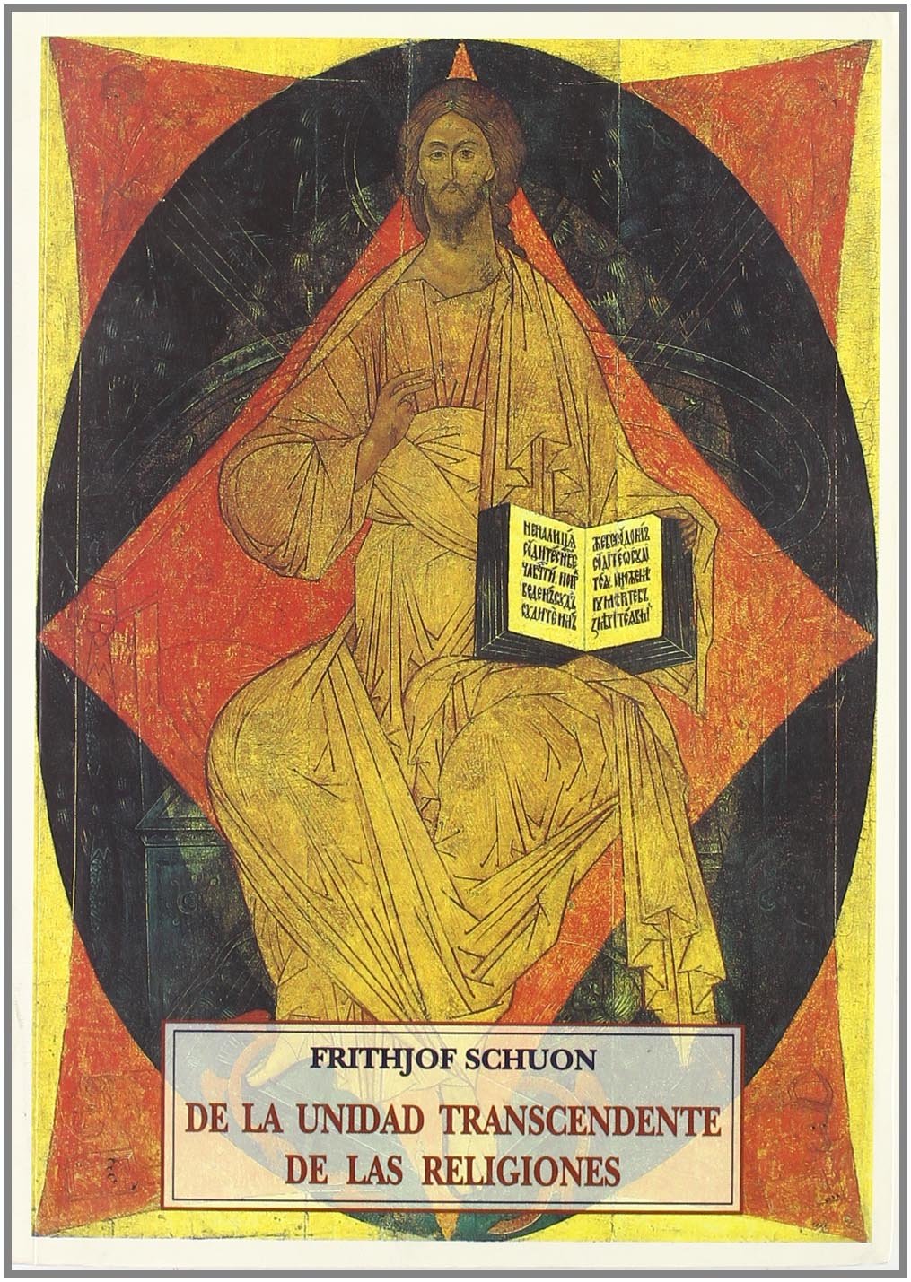 De la unidad transcendente de las religiones Social Sciences
