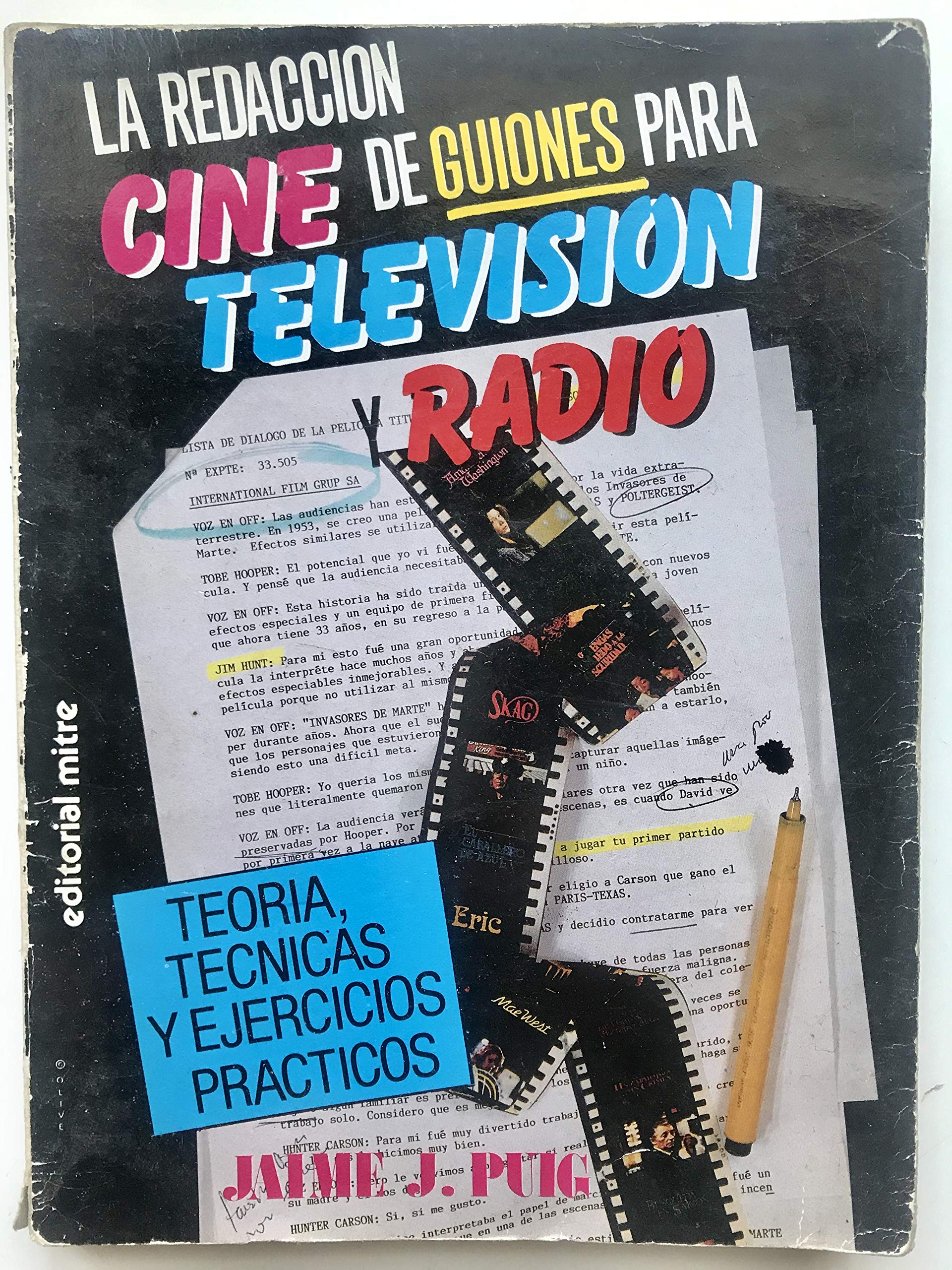 La redacción de guiones para cine, televisión y radio Books