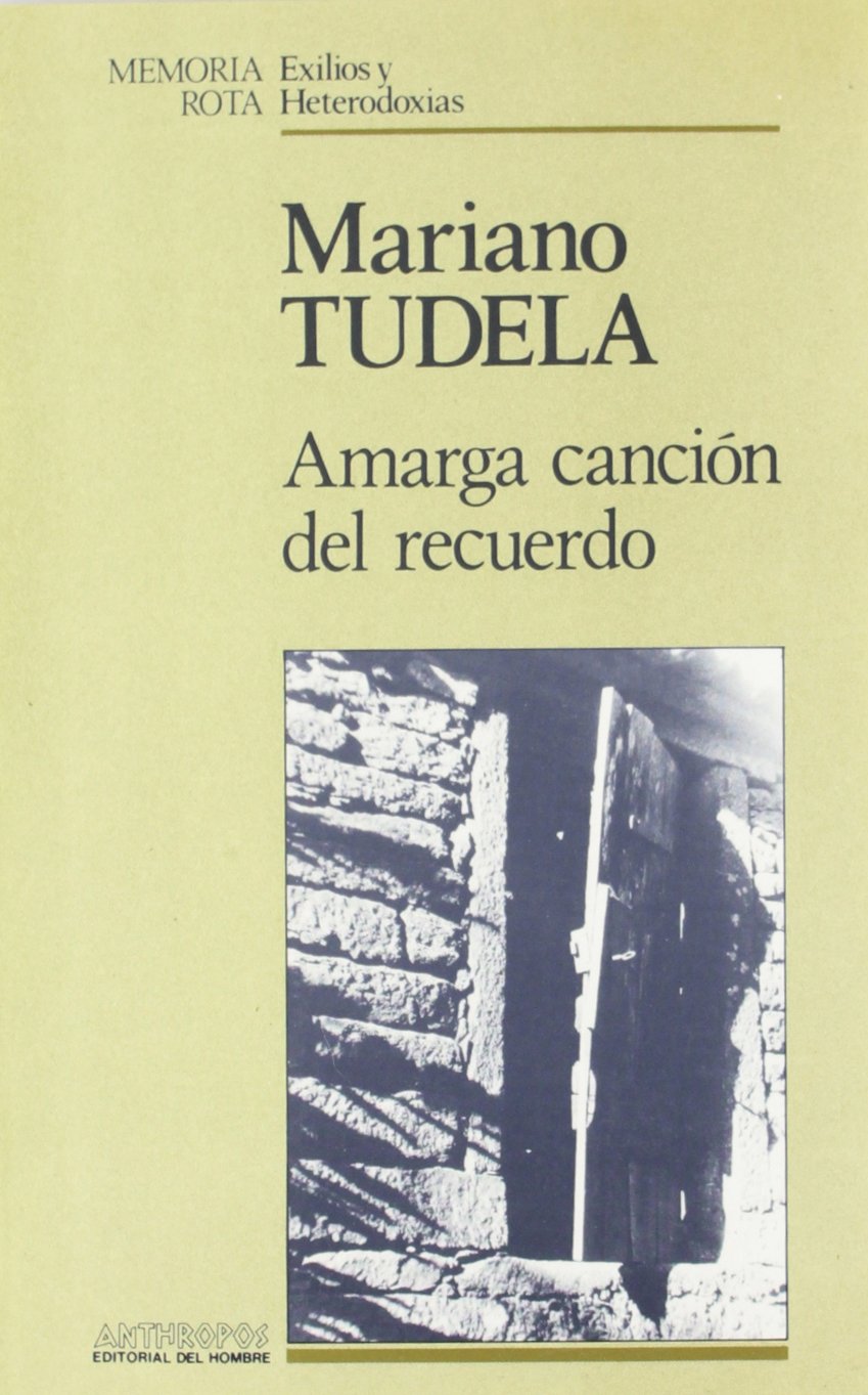 Amarga canción del recuerdo book