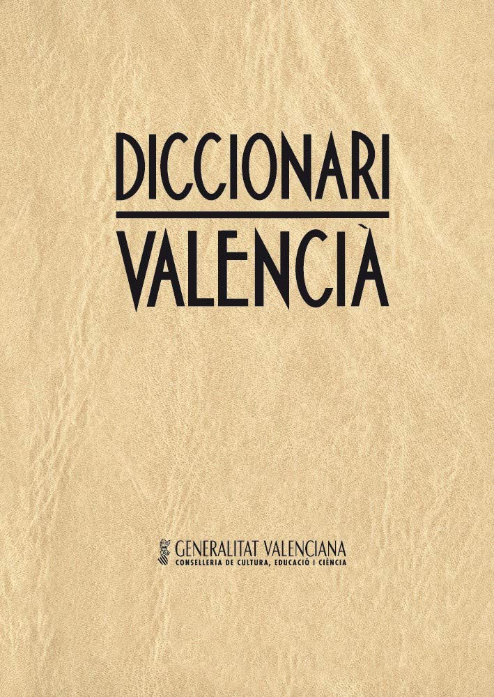 Diccionari valencià book