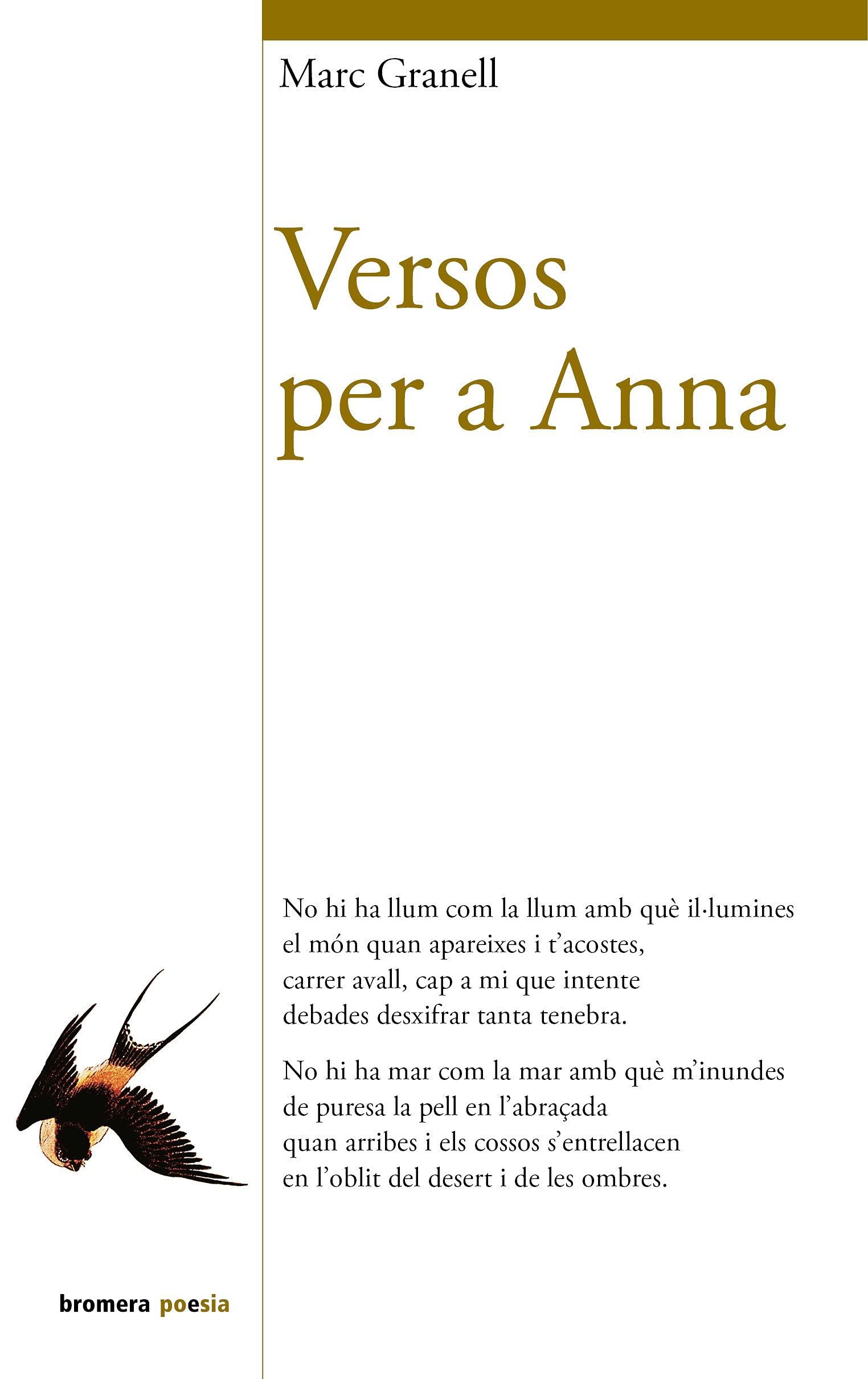 Versos per a Anna (Bromera Poesia, Band 31) Non-fiction