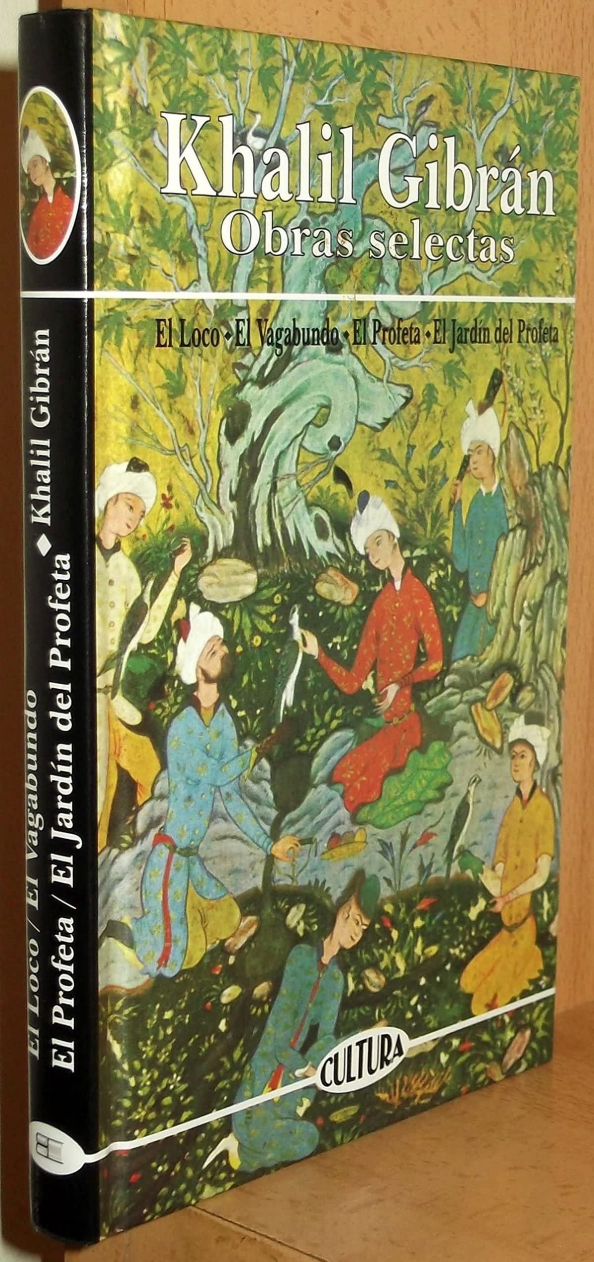 Khalil gibran. obras selectas : elloco ; el vagabundo ; el profeta ; book