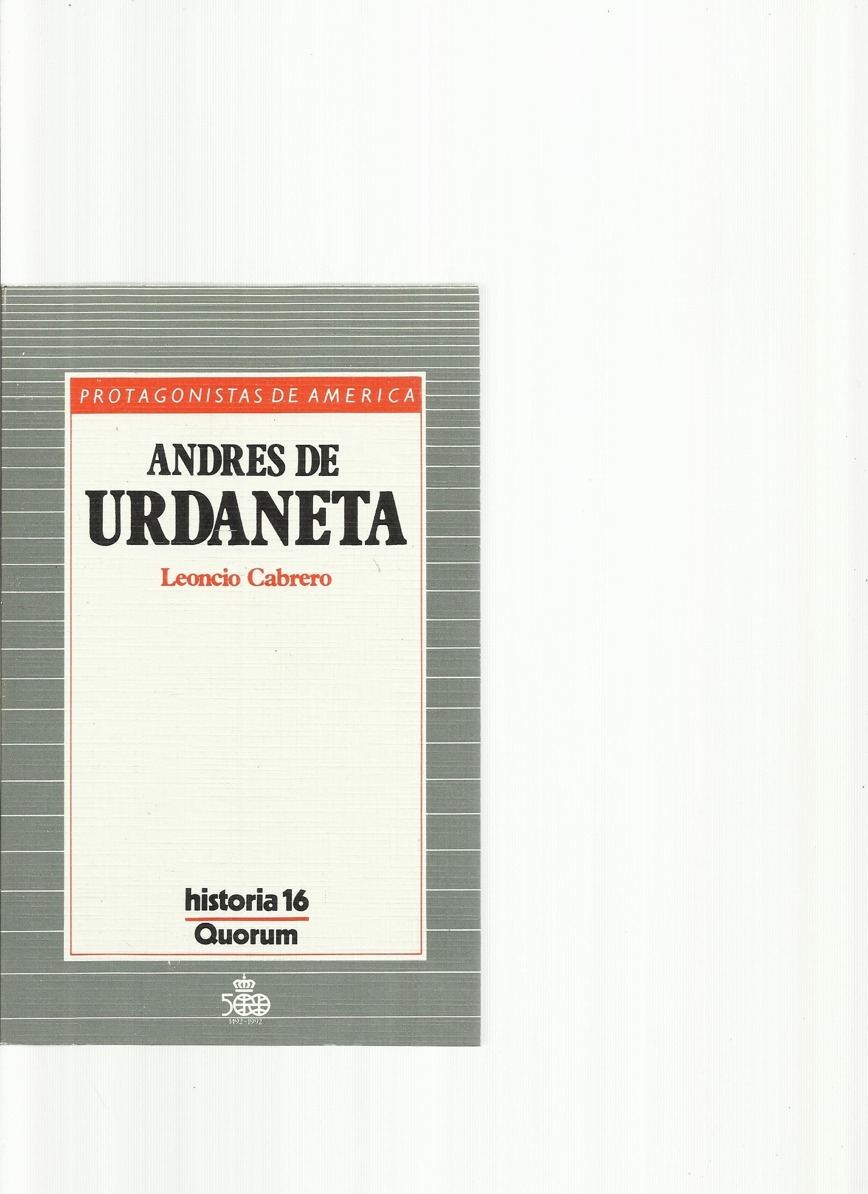 Andrés de urdaneta book