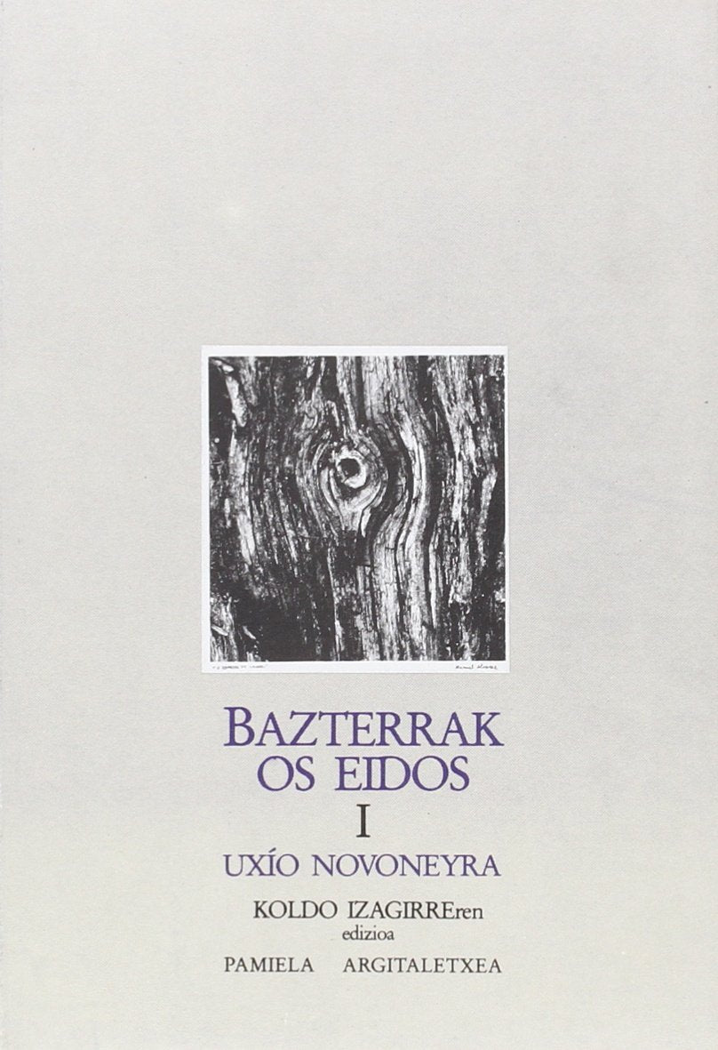 Bazterrak. Os eidos I (Pamiela Poesia) Books