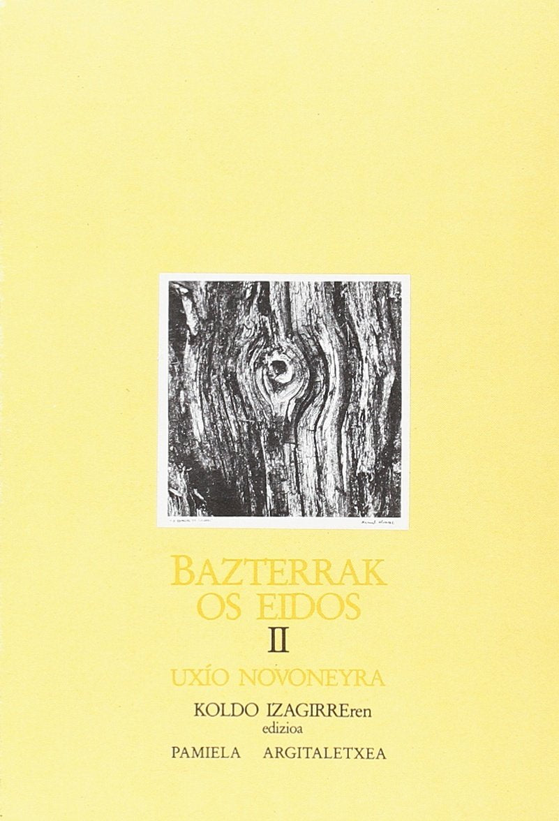 Bazterrak. Os eidos II (Pamiela Poesia) Books