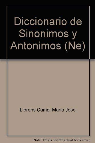Diccionario de Sinonimos y Antonimos (Ne) Books