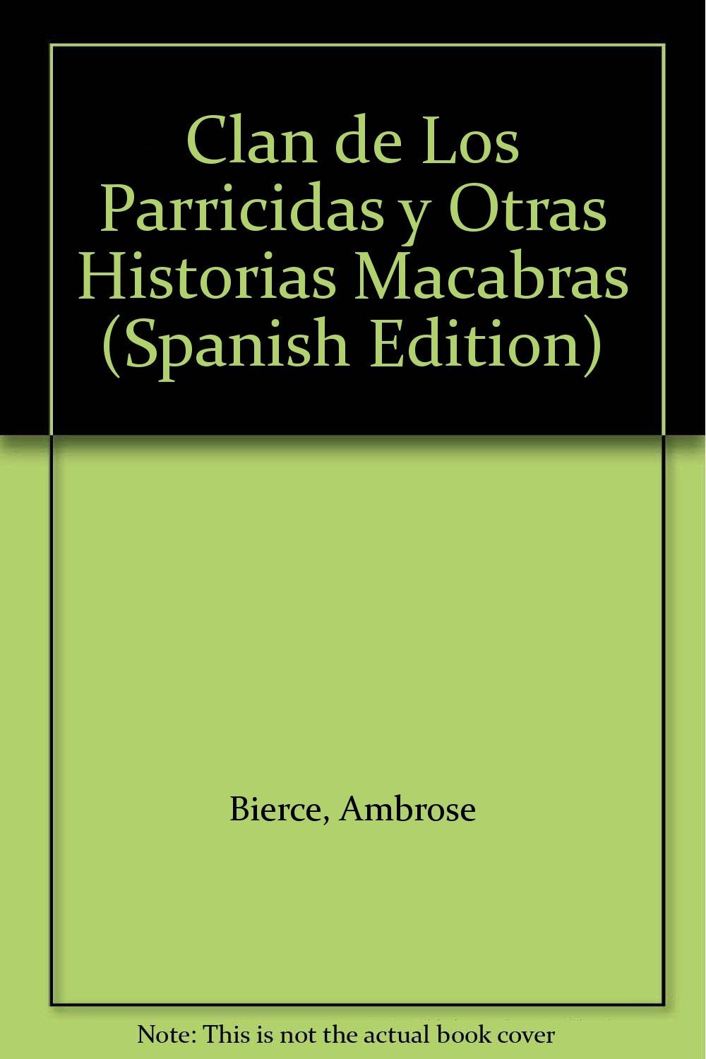 Clan de los parricidas, el book