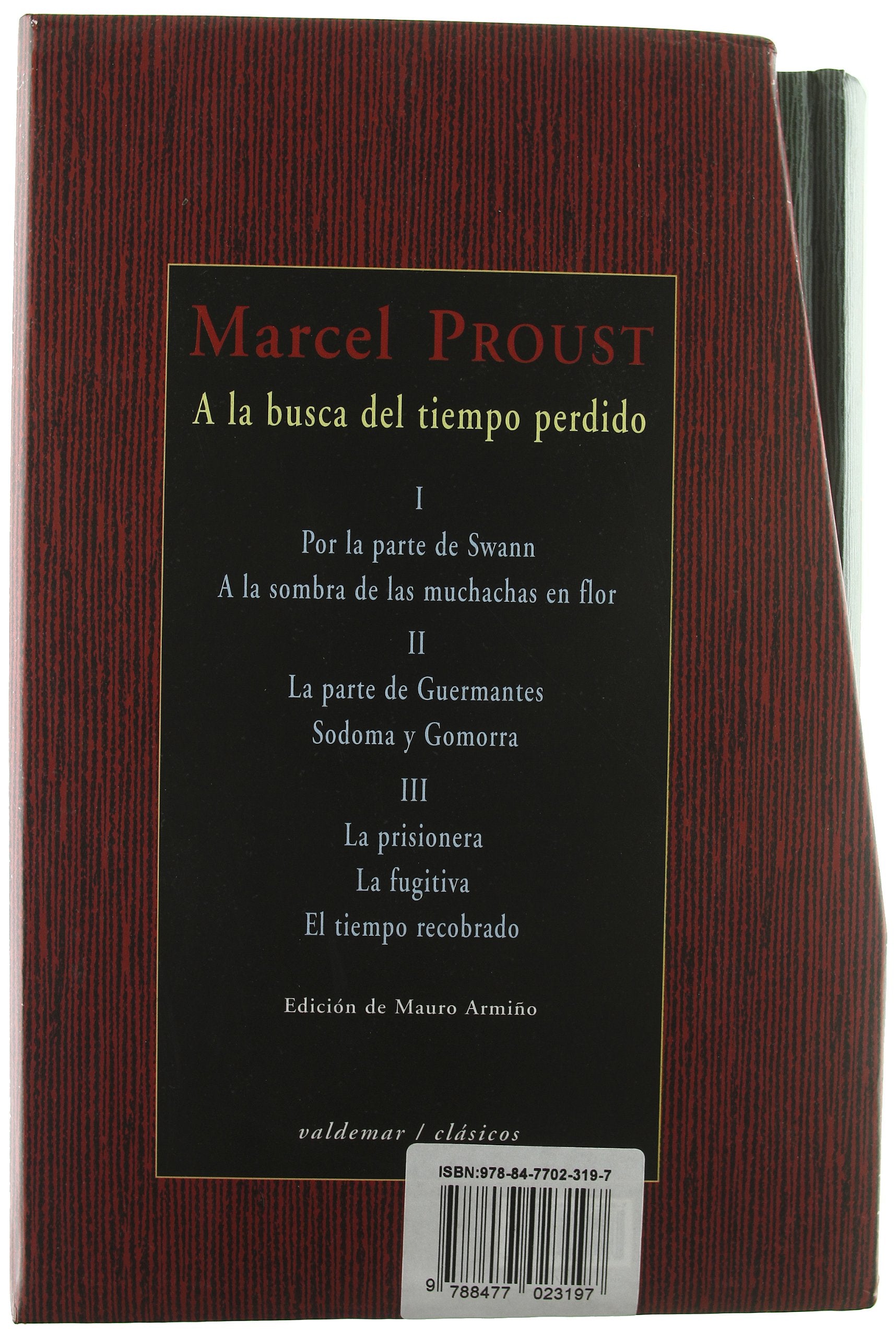 A la busca del tiempo perdido: Estuche con los tres tomos (Clásicos, Band 123) Social Sciences