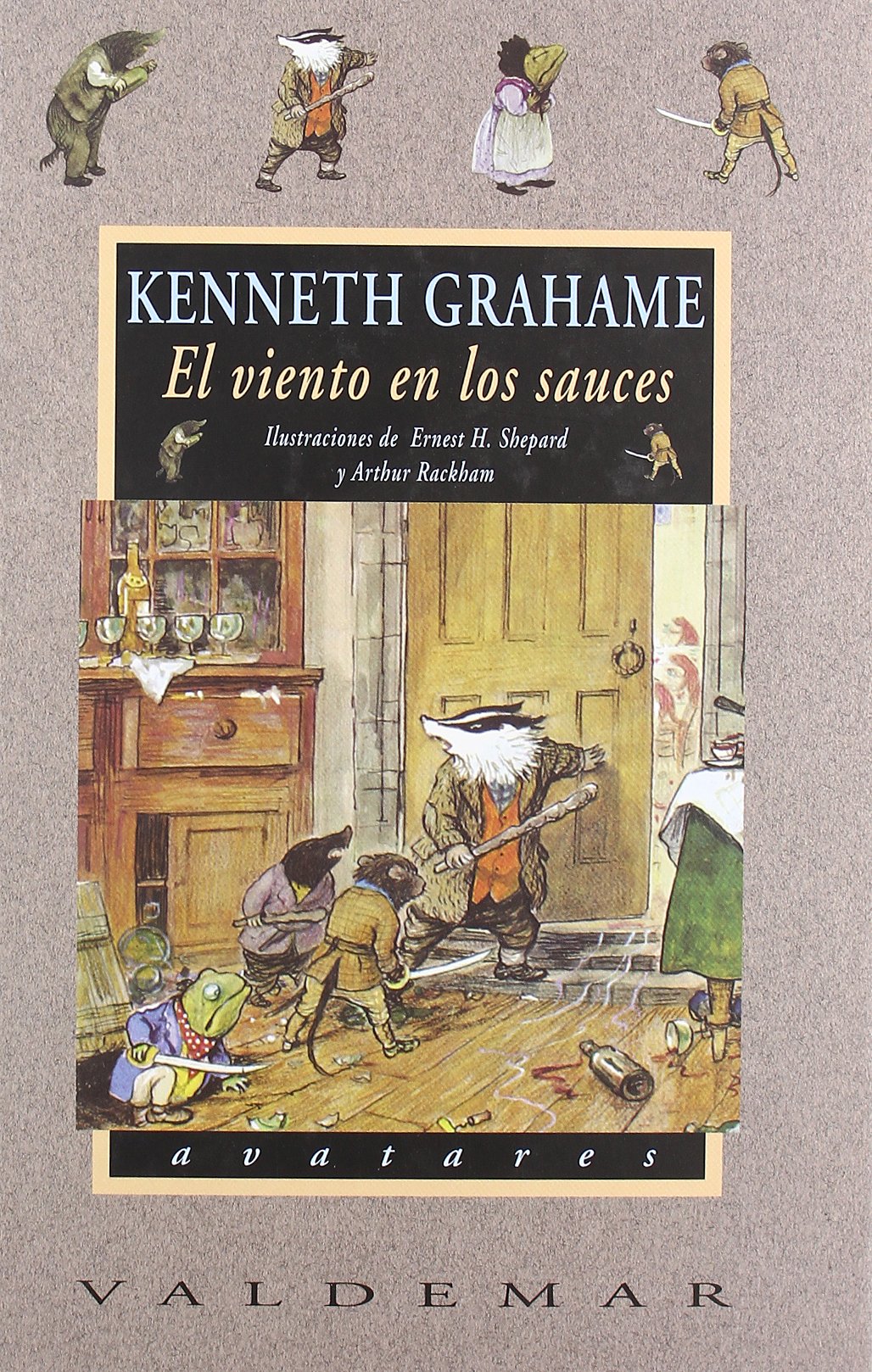 El viento en los sauces: Con ilustraciones a color de E.H. Shepard y A. Rackham book