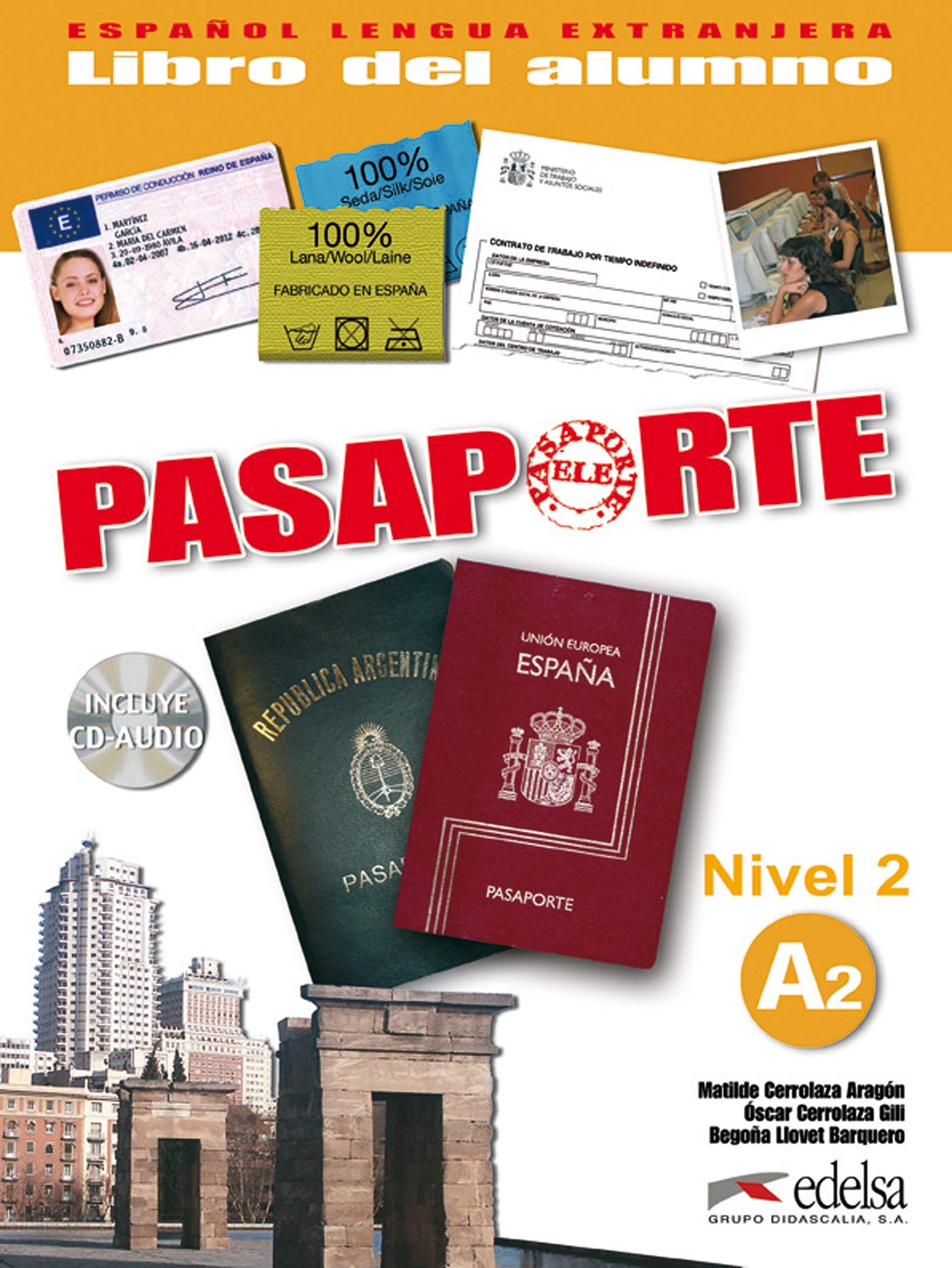 Pasaporte 2 (A2)- libro del alumno + CD audio: Libro del alumno + CD audio A2 (Métodos - Jóvenes y adultos - Pasaporte - Nivel A2) Professional & Reference Books