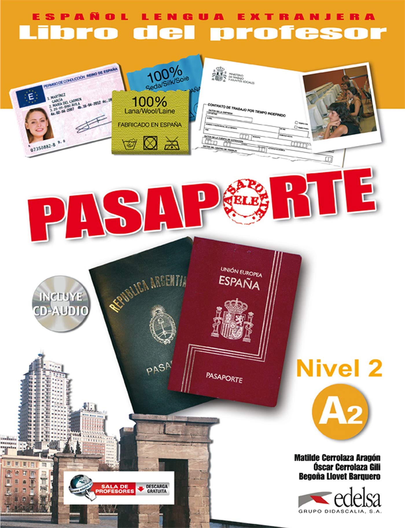 Pasaporte, nivel 2, A2. Libro del profesor Foreign Languages ​​& Dictionaries
