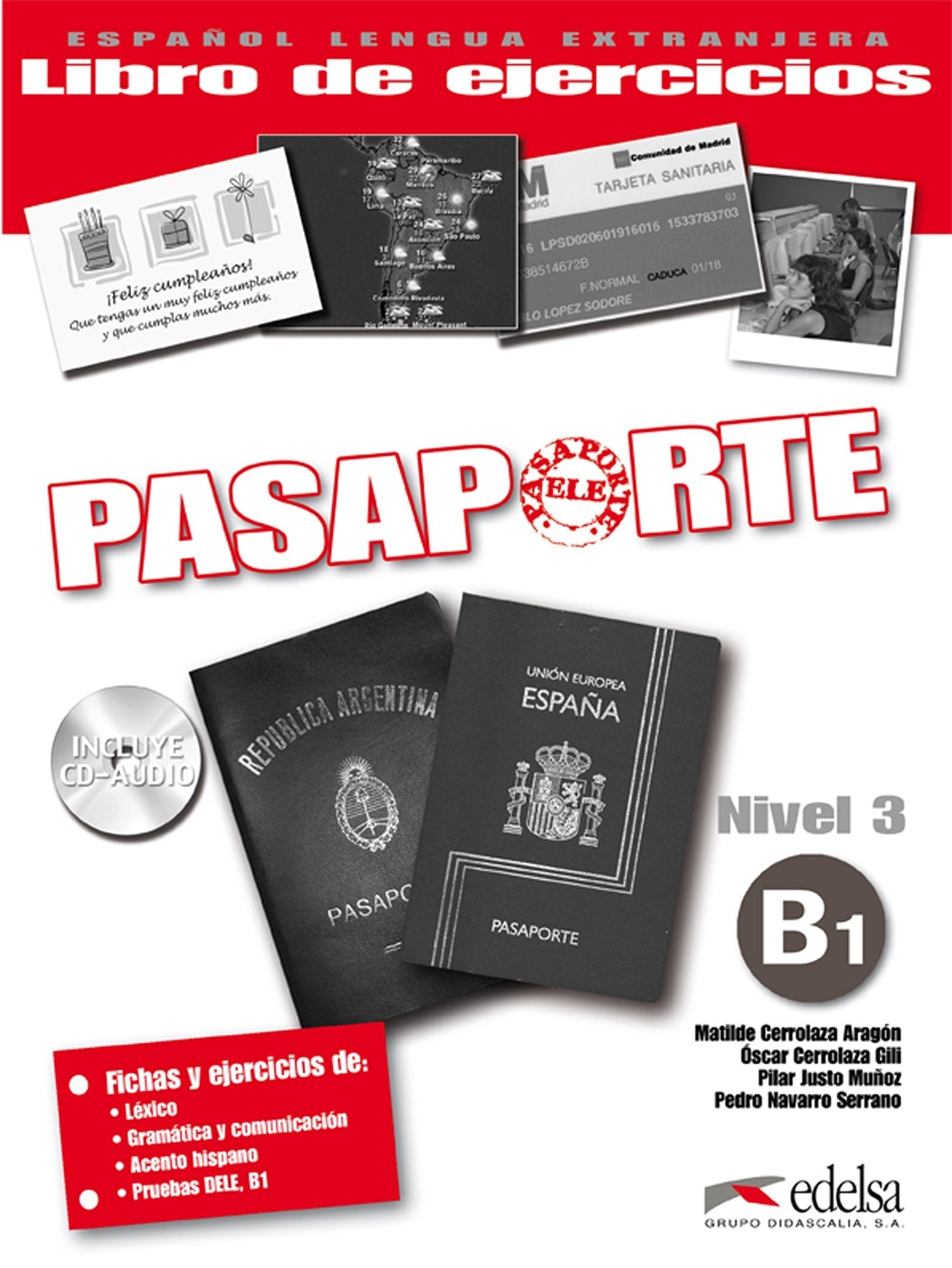 Pasaporte ele 3 B1 - Cahier + CD General education